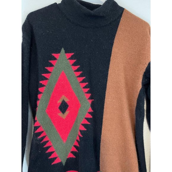 Summit Hill Lambswool Medium Angora Dress Aztec - Picture 3 of 5